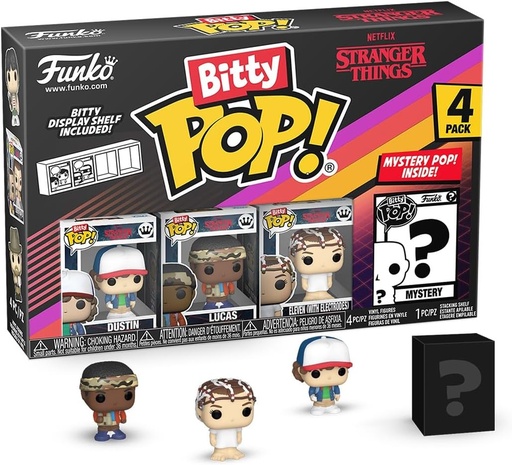 [AFFK2568] Bitty Pop! Stranger Things - Dustin (4 pack)