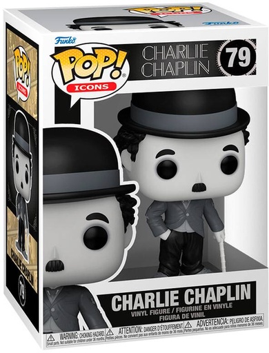 [AFFK2571] Funko Pop! Icons Charlie Chaplin - Charlie Chaplin (9 cm)