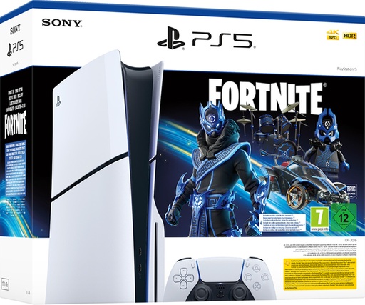 [HWP50045] Playstation 5 Slim + Voucher Fortnite Cobalt Star (D Chassis)