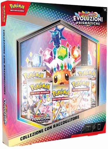 [CCPK0144] Carte Pokemon - 8.5 Evoluzioni Prismatiche (Collezione Con Raccoglitore, ITA)