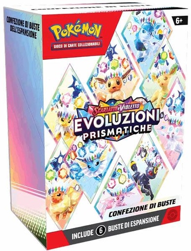 [CCPK0147] Carte Pokemon - 8.5 Evoluzioni Prismatiche (Bundle 6 Buste, ITA)