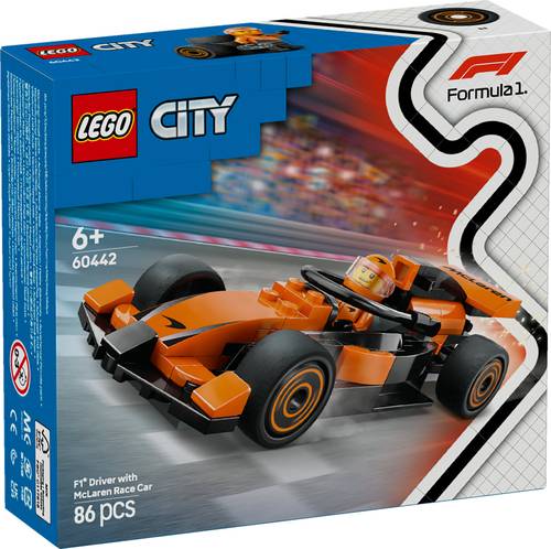 [GICO2349] Lego City - Pilota e monoposto McLaren F1