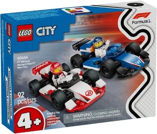 Lego City - Monoposto Williams Racing e Haas F1