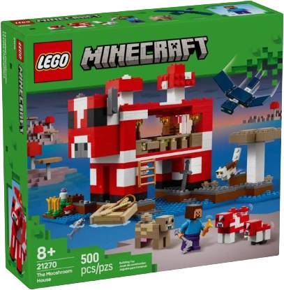 Lego Minecraft - La Casa Del Mooshroom