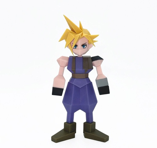 [AFVA2998] Final Fantasy VII - Cloud Strife (Polygon, 15 cm)