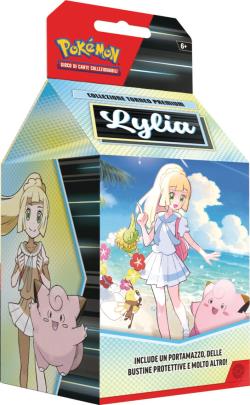 [CCPK0160] Carte Pokemon - Collezione Torneo Premium Lylia (Set, ITA)