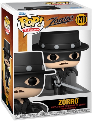 [AFFK0002] Funko Pop! Zorro - Zorro (9 cm)