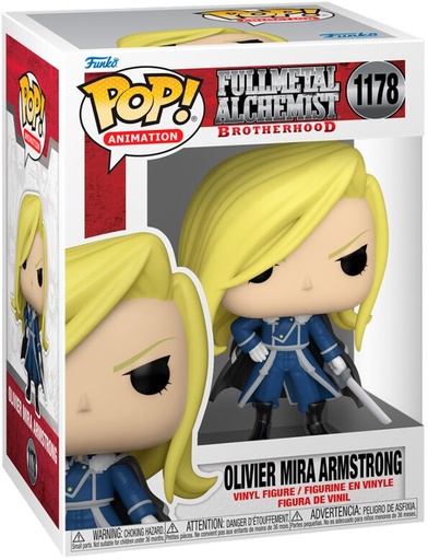 [AFFK0006] Funko Pop! Fullmetal Alchemist - Olivier Mira Armstrong (9 cm)