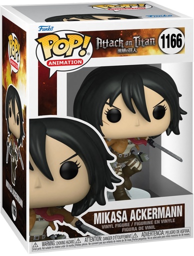 [AFFK0031] Funko Pop! Attack On Titan - Mikasa Ackermann (9 cm)