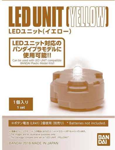 [ACMO0075] BANDAI - Model Kit Gunpla - Gundam MG Led Unit Yellow