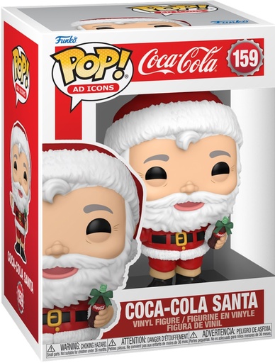 [AFFK0145] Funko Pop! Coca-Cola - Coca-Cola Santa (9 cm)