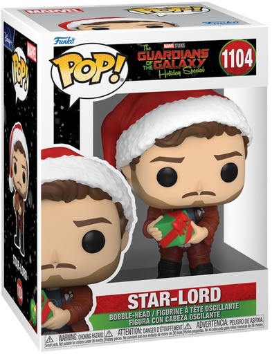 [AFFK0167] Funko Pop! Guardians Of The Galaxy Holiday - Star Lord (9 cm)