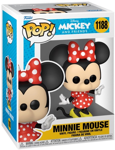 [AFFK0200] Funko Pop! Disney Mickey And Friends - Minnie Mouse (9 cm) 