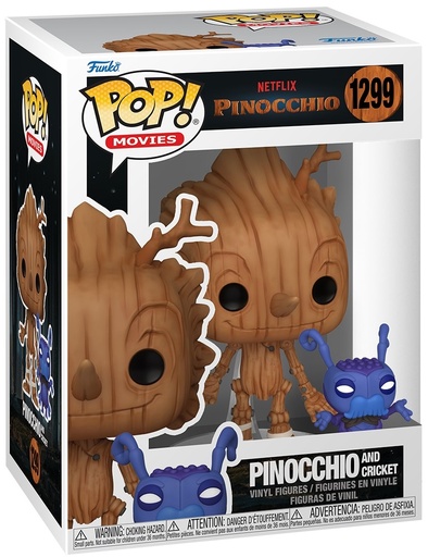 [AFFK0237] Funko Pop! Netflix Pinocchio - Pinocchio And Cricket (9 cm)