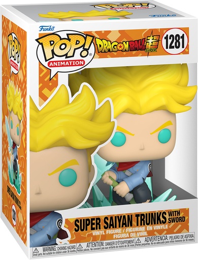 [AFFK0252] Funko Pop! Dragon Ball Super - Super Saiyan Trunks (With Sword, 9 cm)