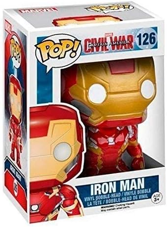 [AFFK0259] Funko Pop! Marvel Civil War - Iron Man (9 cm)