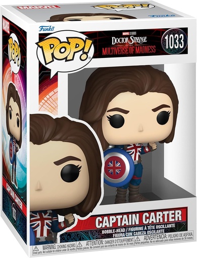 [AFFK0267] Funko Pop! Dr. Strange In The Multiverse Of Madness - Captain Carter (9 cm)