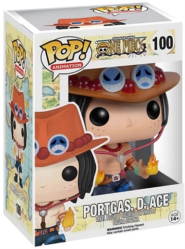 [AFFK0284] Funko Pop! One Piece - Portgas. D. Ace (9 cm)