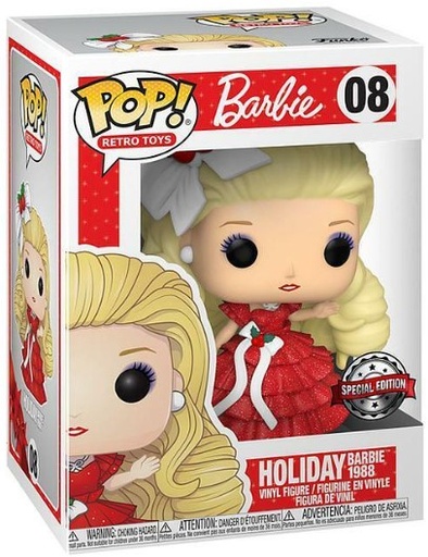 [AFFK0458] Funko Pop! Barbie - Holiday Barbie 1988 (9 cm)