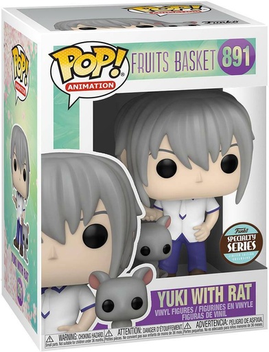 [AFFK0555] Funko Pop! Fruits Basket - Yuki With Rat (9 cm)
