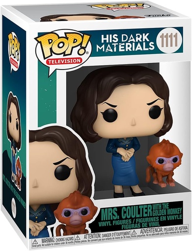 [AFFK0567] Funko Pop! His Dark Materials - Mrs. Coulter With The Golden Monkey (9 cm)
