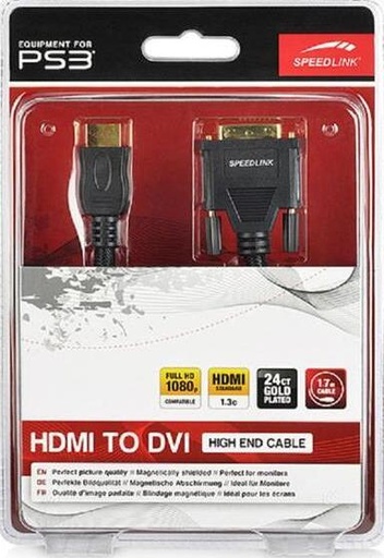 [ACP30163] Cavo HDMI - DVI SpeedLink High End