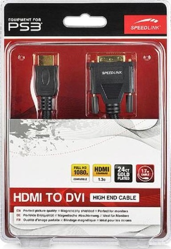 [ACP30163] SpeedLink Cavo High End da HDMI a DVI