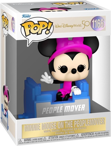 [AFFK0692] Funko Pop! Walt Disney World 50 - Minnie Mouse On The Peoplemover (9 cm)