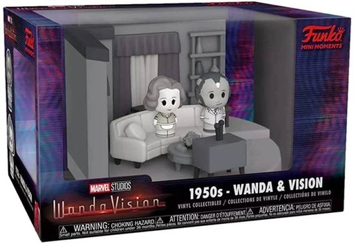 [AFFK0696] Funko Mini Moments! WandaVision - 1950s - Wanda & Vision (9 cm)