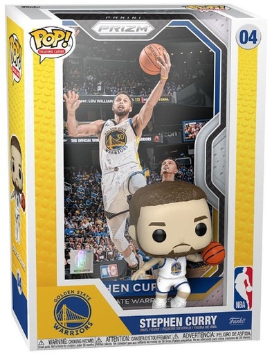 [AFFK0742] Funko Pop! NBA - Stephen Curry (Trading Cards, 9 cm)