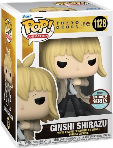 [AFFK0746] Funko Pop! Tokyo Ghoul Re - Ginshi Shirazu (Specialty Series, 9 cm)