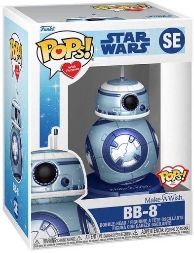 [AFFK0760] Funko Pop! Star Wars - BB-8 (Make A Wish Special Edition, 9 cm)