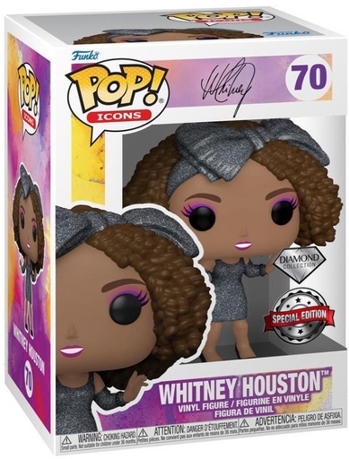 [AFFK0786] Funko Pop! Rocks - Whitney Houston (Diamond Collection, Special Edition, 9 cm)