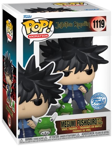 [AFFK0791] Funko Pop! Jujutsu Kaisen - Megumi Fushiguro With Toads (9 cm)