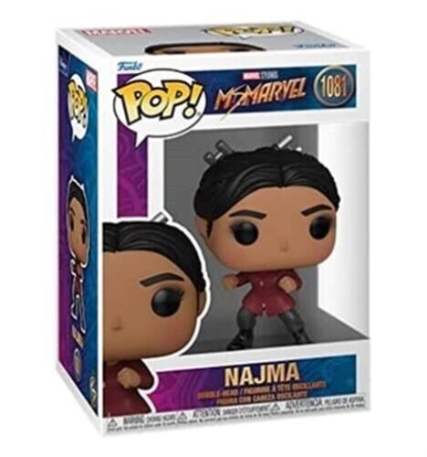 [AFFK0832] Funko Pop! Marvel Ms Marvel - Najma (9 cm)