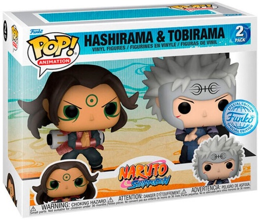 [AFFK0868] Funko Pop! Naruto Shippuden - Hashirama e Tobirama (9 cm)