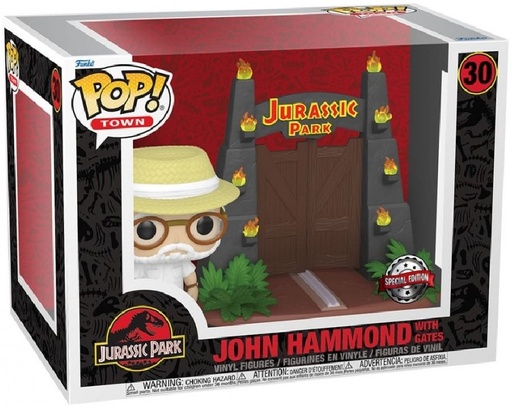 [AFFK0885] Funko Pop! Jurassic Park - John Hammond With Gates (9 cm)