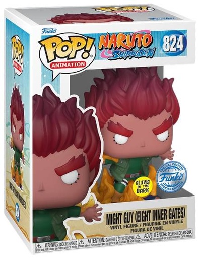 [AFFK0894] Funko Pop! Naruto Shippuden - Might Guy Eight Inner Gates (Special Edition, 9 cm)