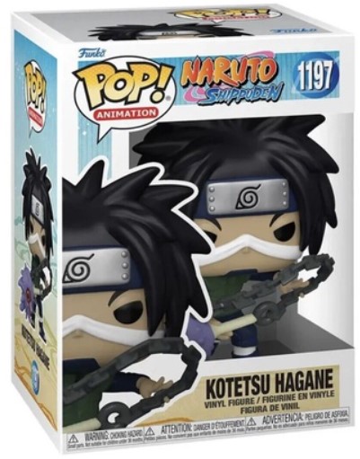 [AFFK0938] Funko Pop! Naruto Shippuden - Kotetsu Hagane (9 cm)