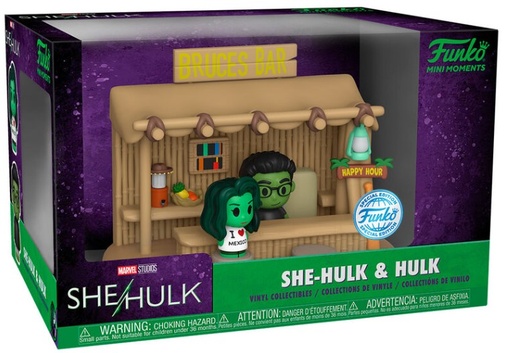 [AFFK0964] Funko Pop! Mini Moment Marvel She-Hulk - She-Hulk & Hulk