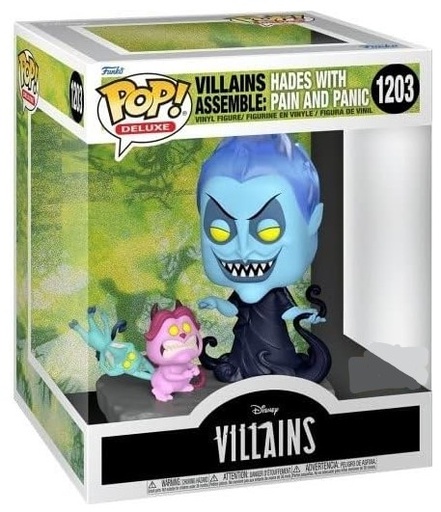 [AFFK0967] Funko Pop! Disney Villains - Hades With Pain And Panic (Special Edition, 9 cm)