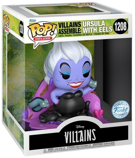 [AFFK0969] Funko Pop! Disney Villains - Ursula With Eels (Limited Edition, 9 cm)