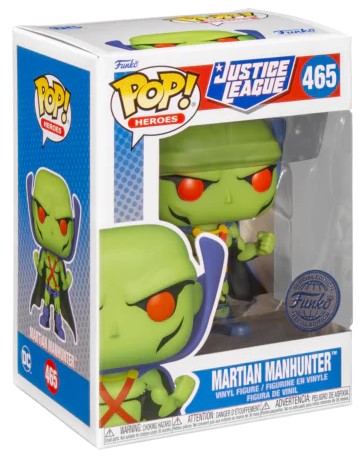 [AFFK0975] Funko Pop! Justice League - Martian Manhunter (Special Edition, 9 cm)