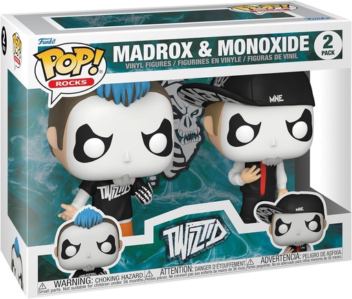 [AFFK0994] Funko Pop! Twiztid - Madrox & Monoxide (2 Pack, 9 cm)