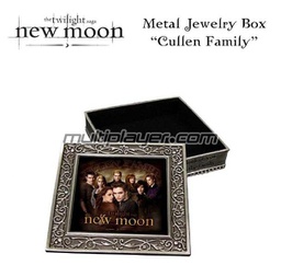 [249419] Twilight New Moon - Metal Jewelry Box &quot;Cullen Family&quot;