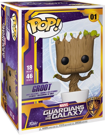 [AFFK1022] Funko Pop! Marvel Guardians Of The Galaxy - Groot (45 cm) 