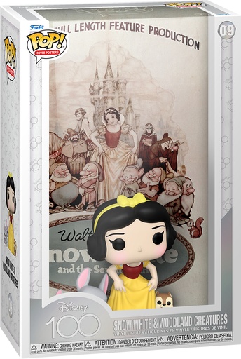 [AFFK1029] Funko Pop! Movie Poster Disney Snow White - Snow White & Woodland Creatures