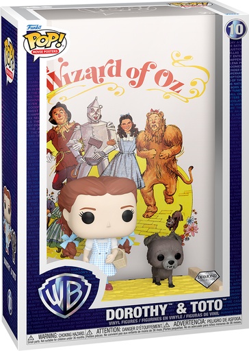 [AFFK1031] Funko Pop! Movie Poster WB - Dorothy & Toto