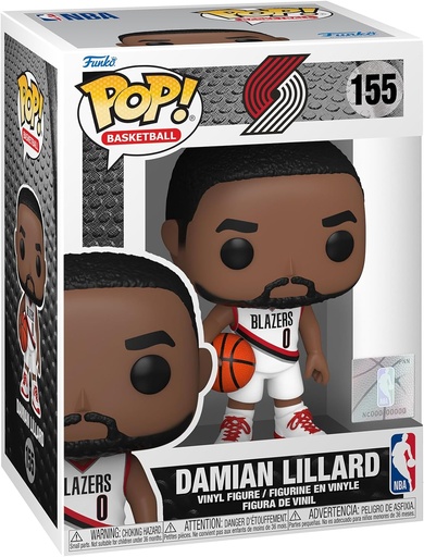 [AFFK1033] Funko Pop! Portland Trail Blazers - Damian Lillard (9 cm)