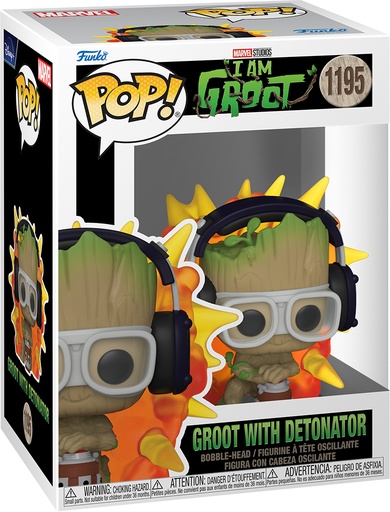 [AFFK1086] Funko Pop! I Am Groot - Groot With Detonator (9 cm)